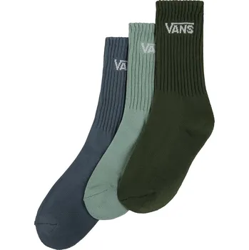 Dětská móda ponožky Vans Classic Crew 3 Pack - Gray Olive 27-30.5