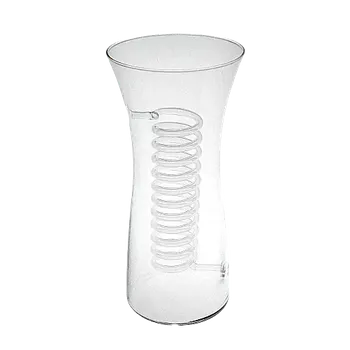 Váza Skleněná váza Spiral, Simax, 20 cm