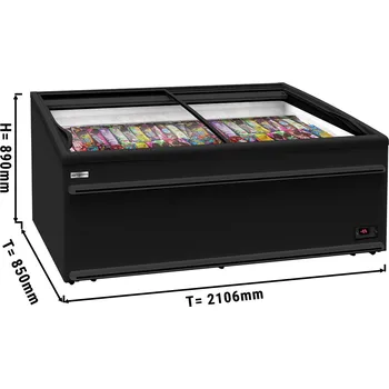 Mraznička G.Gastro Mrazicí ostrůvek - 2100mm - 483L
