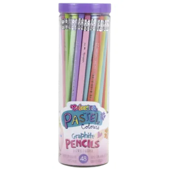 Grafitová tužka Tužka Colorino trojhranná s gumou, 1ks