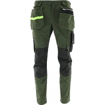 montérky Montérkové kalhoty do pasu MONTER ELASTICKÉ ZESÍLENÉ 62XXL