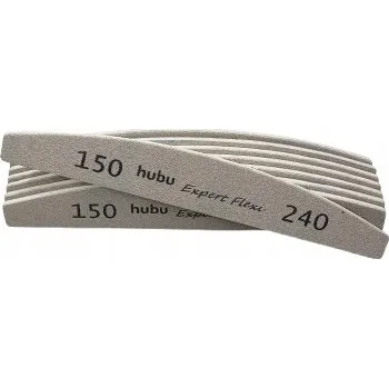 Pilník na nehty HUBU BOAT STANDARD FLEXI 150/240, 10 ks