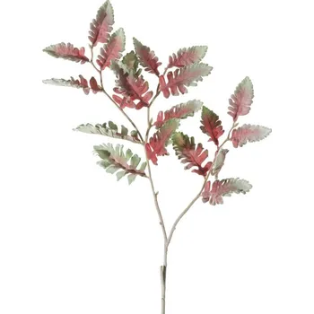 umělá květina Umělý květ NATU 133 zelený / růžový (6 ks)