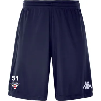 Chlapecké kraťasy Kappa BORGO HC SLOVAN ÚSTÍ šortky JR tmavě modrá 14Y