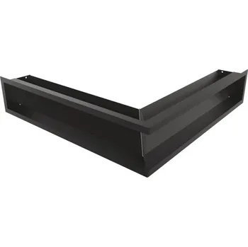 KRATKI LUFT SF 560 x 560 x120 Levá černá