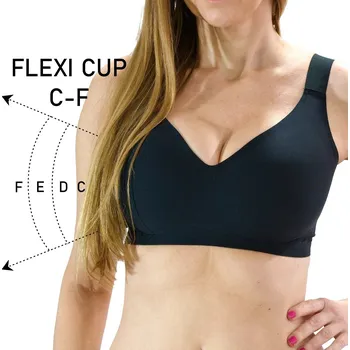 Podprsenka 1033 dámská podprsenka černá - 90 C/F