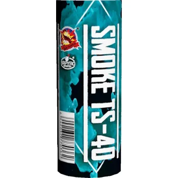 Zábavní pyrotechnika Dýmovnice Smoke TS - 40 modrá 1 ks