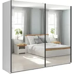 TETRIX bílá šatní skříň SZF/220/2M