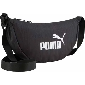 Dámská kabelka Puma BASE HALF MOON BAG UNI Černá, Bílá