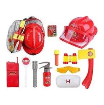 Hełm strażaka z akcesoriami
