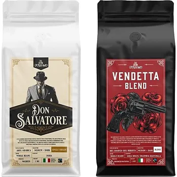 Káva Kafista Don Salvatore + Vendetta Blend, espresso pražení