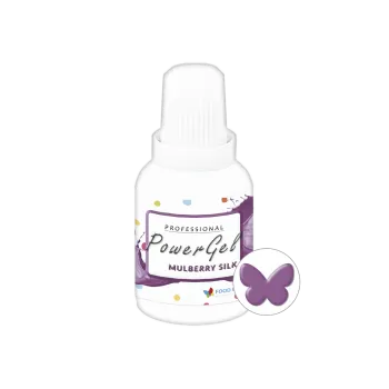 Potravinářské barvivo Food Colours gelová barva PowerGel Mulberry Silk 20 g PG-091