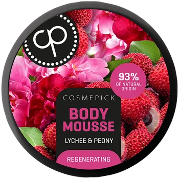 Tělový krém Cosmepick Lychee&Peony tělová pěna, 200 ml