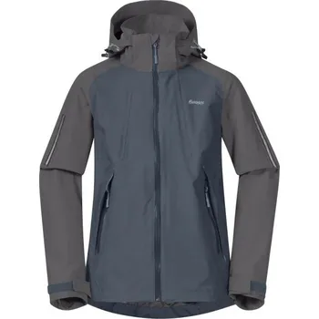 Chlapecká bunda Nepromokavá bunda Bergans SJOA 2L YOUTH GIRL JACKET 128 Tmavě šedá