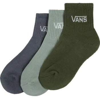ponožky Vans Classic Half Crew 3 Pack - Gray Olive 27-30.5