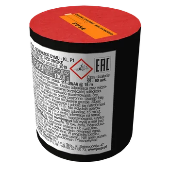 Zábavní pyrotechnika Dýmovnice JFS2 červená 1ks