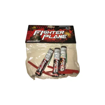 Zábavní pyrotechnika Pyrotechnika Fighter plane 3ks/bal