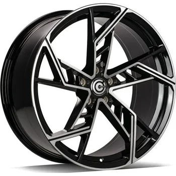 Alu kolo Carbonado Alu Kola Carbonado Evil 10x22 5x112 ET20 Black Front Polished 66.5