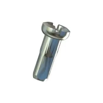 Nipl Sapim Standard Polyax mosazný 2x12mm stříbrný