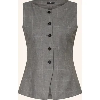 Dámská vesta Riani Dámská Blejzrová Vesta, tmavě šedá / bílá, 40