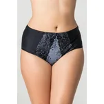 Triola kalhotky s vysokým pasem černobílé 32777 - BV90/černo-bílá / 80 f32777-90