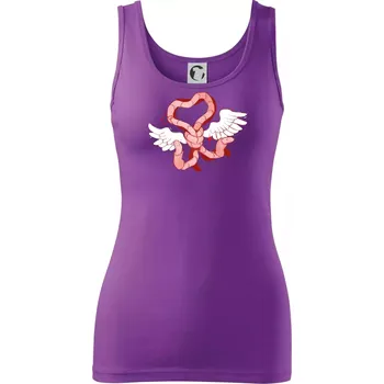 Dámské tričko Žížalí anděl (Alexis Citrine) - Dámské tílko - XS ( Fialová )