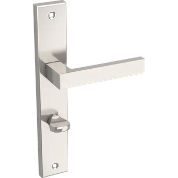 Dveřní kování Kuchinox Dveřní kování QUBIK wc satina