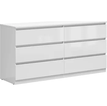 Komoda TETRIX bílá komoda KOM6S