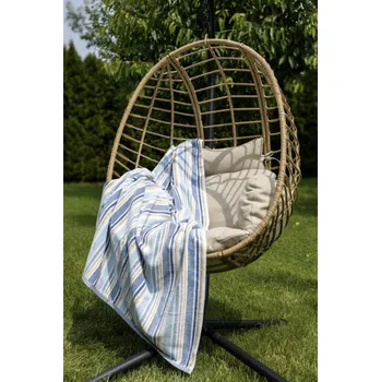 Tegatex Plážová osuška - proužek modrý