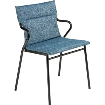 Venkovní jídelní židle ANCÔNE modrá Cobalt