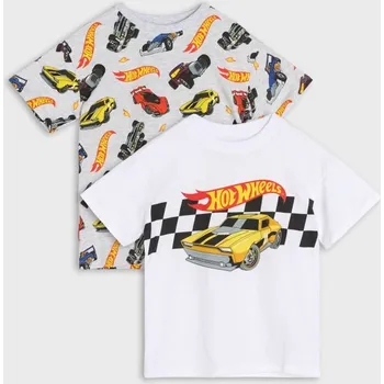 Sinsay - Sada 2&nbsp;triček Hot Wheels - vícebarevná - 002FC-MLC - 002FC-MLC-140