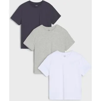 Oblečení a móda Sinsay - Sada 3 triček - vícebarevná - 988ET-MLC - 988ET-MLC-140