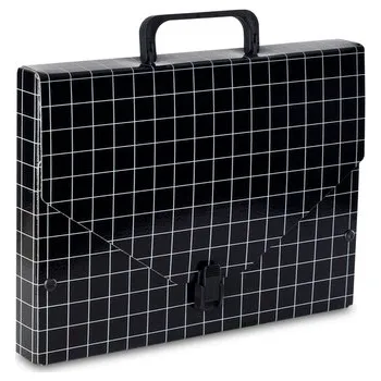 Archivační box Teczka z rączką Meeting czarna 300-02, VauPe