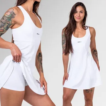 Dámské šaty NEBBIA - Sportovní šaty a šortky 398 (white) - XS + doprava zdarma