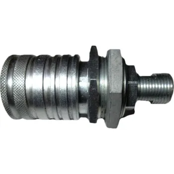 Příslušenství pro stavební techniku Rychlospojka ISO 12,5 zásuvka M18x1,5 na panel se šroubením a maticí