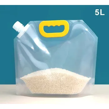 Potravinová fólie Uzavíratelné sáčky na potraviny a nápoje | plastový obal, sáček - 5L 5 ks