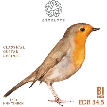 Struna pro kytaru a smyčcový nástroj Knobloch ERITHACUS Double Silver BI Nylon High Tension 34.5 + prodloužená záruka 3 roky