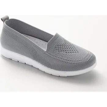 Dámské pantofle 3Pagen Baleríny Henni šedá 37