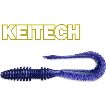 Umělá nástraha Gumová Nástraha Keitech Mad Wag 7" 17,8cm Midnight Blue (6ks)