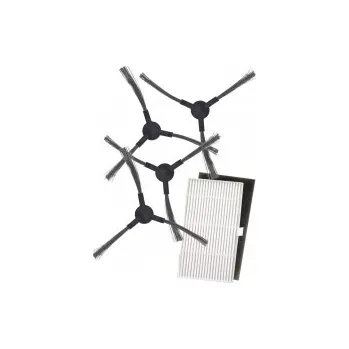 Sada příslušenství pro robotický vysavač HEPA filtr a kartáčky pro vysavač LIECTROUX M70 Pro sada 4+1ks