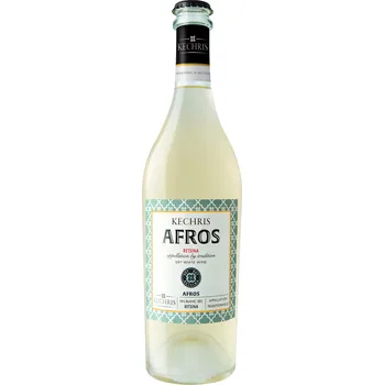 Víno Retsina Afros 750ml 2024 KECHRIS