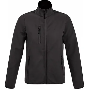 Dámská softshellová bunda Sol's Dámská softshellová bunda Radian s náprsní kapsičkou Barva: šedá uhlová, Velikost: M L03107
