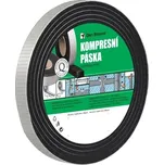 DEBBEX Kompresní páska pro spáry oken a dveří - 10 x 15mm/12m, typ 10/3 - Pro tl. spáry: 2 - 4 mm