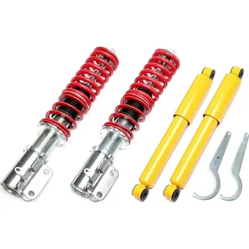 TA Technix Ultra Low výškově stavitelný podvozek VW Caddy II - přední náprava + zadní tlumiče, s extrémním snížením