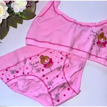 Dětský set Emy bb545 orchidea 11/12 (Velikost 140)