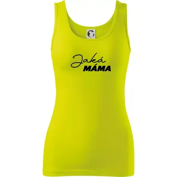 Jaká máma - taková dcera psací - Dámské tílko - XL ( Limetková )