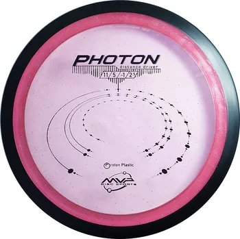 Disc golf MVP Disc Sports Proton Photon 162g Červená