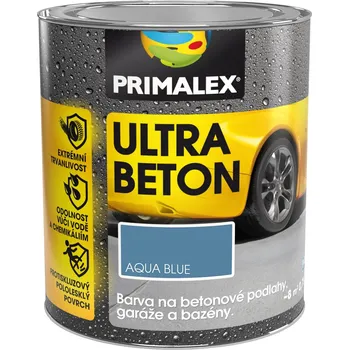 barva na beton PRIMALEX ULTRA BETON protiskluzová voděodolná barva na beton 0.75 l Aqua blue