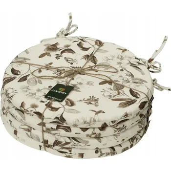 Podsedák SADA KULATÝCH PODSEDÁKŮ NA ŽIDLI 40 cm 4 ks