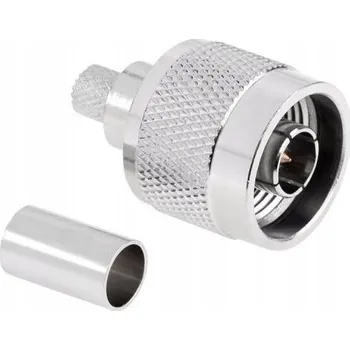 Elektrický konektor Adaptér Vitalco konektor N na koaxiální kabel H155/ RF5X krimpovací